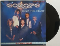 Europe Rock The Night EX 4 Track Maxi Winyl Irl