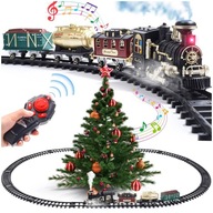 Ogromny pociąg elektryczny z efektem dymu!! 4 wgony 5 metrów na pilota!