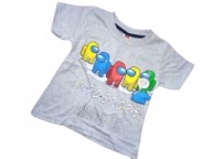 BLUZKA T-SHIRT NADRUK KRÓTKI RĘKAW R.104 (4 LATA)