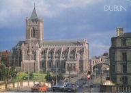 IRLANDIA - DUBLIN - KATEDRA CHRISTCHURCH - FIAT 127