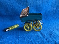 Zabawka wózek dla lalek - PRL