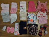 Zestaw ubranek dziecięcych r.62-68 , 22 sztuk (2,5 zł sztuka)