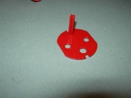 Klucz do gniazd 2P+Z DATA czerwony