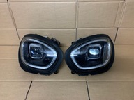 MINI COUNTRYMAN F60 LCI LAMPA LAMPY PRZÓD PRAWA LEWA FULL LED BLACK