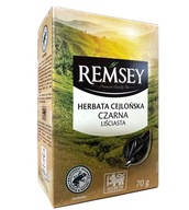 Remsey Cejlońska Herbata Czarna Liściasta 70g