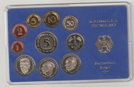 Niemcy NRF zestaw 10 szt 1984 F stan PP UNC