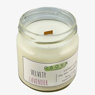 OSOYA Velvety Lavender świeca sojowa zapachowa 150g
