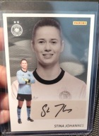 Panini DFB WOMEN 2025 stina johannes autograf