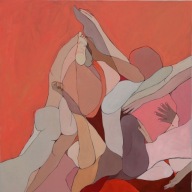 Obraz akrylowy 100x100 cm Katarzyna Doroba, Powinnyśmy odpuścić już wtedy