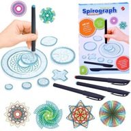 SPIROGRAF ZESTAW ARTYSTYCZNY do Rysowania 3D Szablony Zabawka Edukacyjna