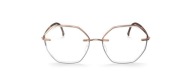 Silhouette ARTLINE 4562 75 3680 ROSEGOLD/RHOD 23kt GOLD PLATED 54mm oprawki