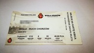 bilet WISŁA Kraków - RUCH Chorzów 10.04.2012 (PP)