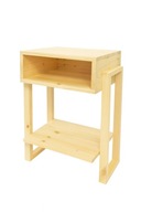 Drewniana szafka sosnowa stolik komoda naturalne drewno