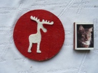 RENIFER OZDOBA ŚWIĄTECZNA