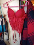 Gorset przeźroczysty , bluzka