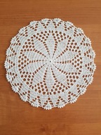 SERWETA SERWETKA SZYDEŁKOWA Z KORDONKA /RĘKODZIEŁO ROBÓTKI RĘCZNE SZYDEŁKO