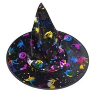 Kapelusz WRÓŻKA CZAROWNICA CZARODZIEJ kolorowy