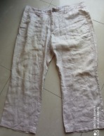 C&A Yessica spodnie palazzo LEN 100cm pas 46 48 50