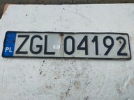 tablice rejstracyjne kolekcjonerskie