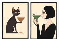 Plakat Zestaw 50x70 2 szt. plakaty,postery ,MODERN,BAUHAUS*1923*