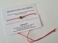 BRANSOLETKA SZCZĘŚCIA WIĄZANA LABRADORYT