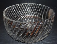 Miska, salaterka kryształowa, Vintage, retro, PRL