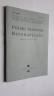 POLSKI SLOWNIK BIOGRAFICZNY - Tom 39/4 ... Zeszyt 163