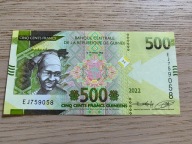 Gwinea - 500 franków - 2022 - UNC