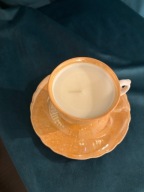 naturalna świeca sojowa o zapachu LAWENDOWE POLE w filiżance Włocławek