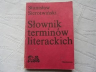 SŁOWNIK TERMINÓW LITERACKICH
