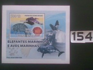 Ptaki i słonie morskie , Guine-Bissau MNH