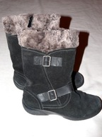 Kozaki damskie do kolana płaski obcas rozmiar 37