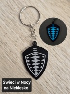 Breloczek Koenigsegg - Świeci w Nocy! 3d -Druk3d fidget Keychain mixGadzet