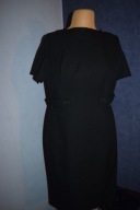 *F & F* PIĘKNA SUKIENKA CZARNA OŁOWKOWA_40