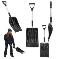 ŁOPATA DO ŚNIEGU SAMOCHODOWA SZUFLA SKŁADANA 84 CM ALUMINIOWA ODŚNIEŻANIE