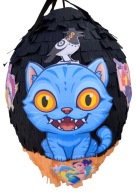 Piniata urodzinowa XL Kot Derpy Pop Demon Hunters Huntrix + kij