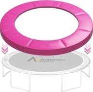 Osłona sprężyn trampoliny 305 cm różowa – mata ochronna krawędzi trampoliny