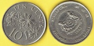 Singapur 10 Cents 2003 r.