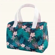 KOSMETYCZKA Yves Rocher kuferek torebka na kosmetyki liście w kwiaty róż