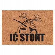 WYCIERACZKA POD DRZWI IĆ STONT wejściowa 40x60cm dekoracyjna śmieszna mata