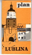 LUBLIN - PLAN MIASTA Z 1973 ROKU.