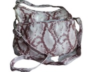 śliczna włoska torebka eco skóra węża