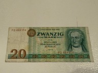 20 marek Niemcy DDR 1975 P#29a VF