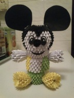 Moduły origami trojkąciki 200 szt. 17 kolorów 1/32