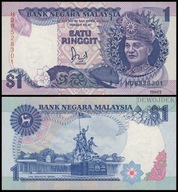 BNB - MALEZJA 1 Ringgit 1989 HD 8528301 # P27b # UNC