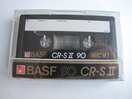 BASF CR-S II 90 TAŚMA MAGNETOFONOWA KASETOWA ZAFOLIOWANA