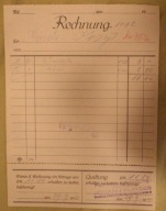 JOHANN KLINGER Bielitz - BIELSKO, BIELSKO - BIAŁA, 1941 r. STARA PIECZĄTKA