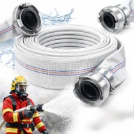 WĄŻ OGRODOWY STRAŻACKI 1 CAL 30M DO SZAMBA STRAŻAK DO WODY MOCNY MAPOWER