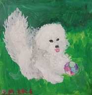 WOŚP - Malujemy dobro - obraz "Radość w Biegu"