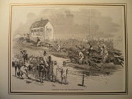 gonitwa w Newmarket Races , oryg. 1845